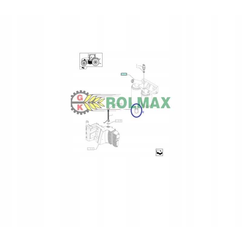 Atskyriklio filtro jutiklis newholland cnh 504077452