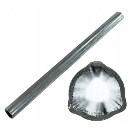 Išorinis trikampis vamzdis 43x3mm ilgis 67 2cm d