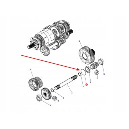 4300024m1 tarpiklis 0 40 mm