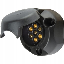 Universalus elektros lizdas 7 kontaktų 16a 12v