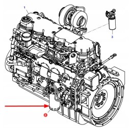 La323017850 variklio alyvos filtras