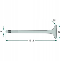 Siurbimo vožtuvo korpusas ih 38015516 granitas