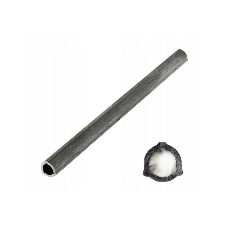 Vidinis trikampis vamzdis 26 5x3 5mm, ilgis 41 4c