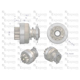 Starterio movos mazgas 333682 16 902 507