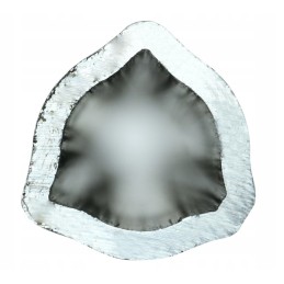 Vidinis trikampis vamzdis 36x4 5mm, ilgis 128 7 c