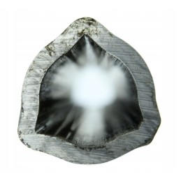 Vidinis trikampis vamzdis 36x4 5mm, ilgis 88 7cm