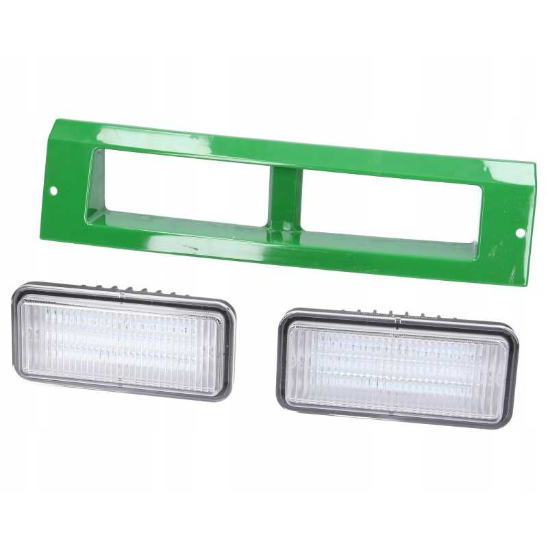 Kairysis korpusas su John Deere LED darbo lempomis