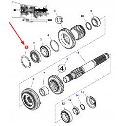 3016356x1 tarpiklis 68 25 79 7 x 1 mm