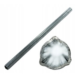 Išorinis trikampis vamzdis 33x2 6mm, ilgis 70 4cm