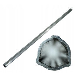 Išorinis trikampis vamzdis 33x2 6mm, ilgis 110 4 cm