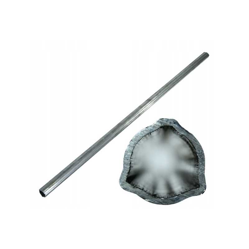 Išorinis trikampis vamzdis 33x2 6mm, ilgis 110 4 cm