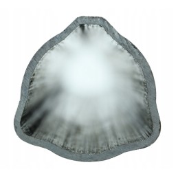 Išorinis trikampis vamzdis 52x3mm, ilgis 125 9 cm