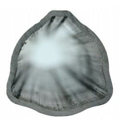 Išorinis trikampis vamzdis 52x3mm, ilgis 149 9 cm