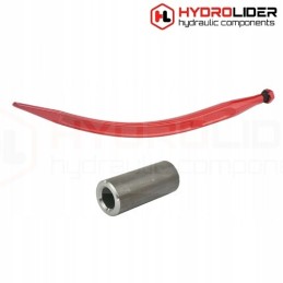 Kaltinis dantis dl 680mm m22x1 5 rankovių hidrolideris