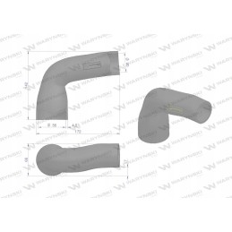 Apatinis radiatoriaus vamzdis 3614419m1 Warynski