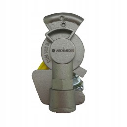 Dvigubos grandinės kieto oro jungtis be vožtuvo x