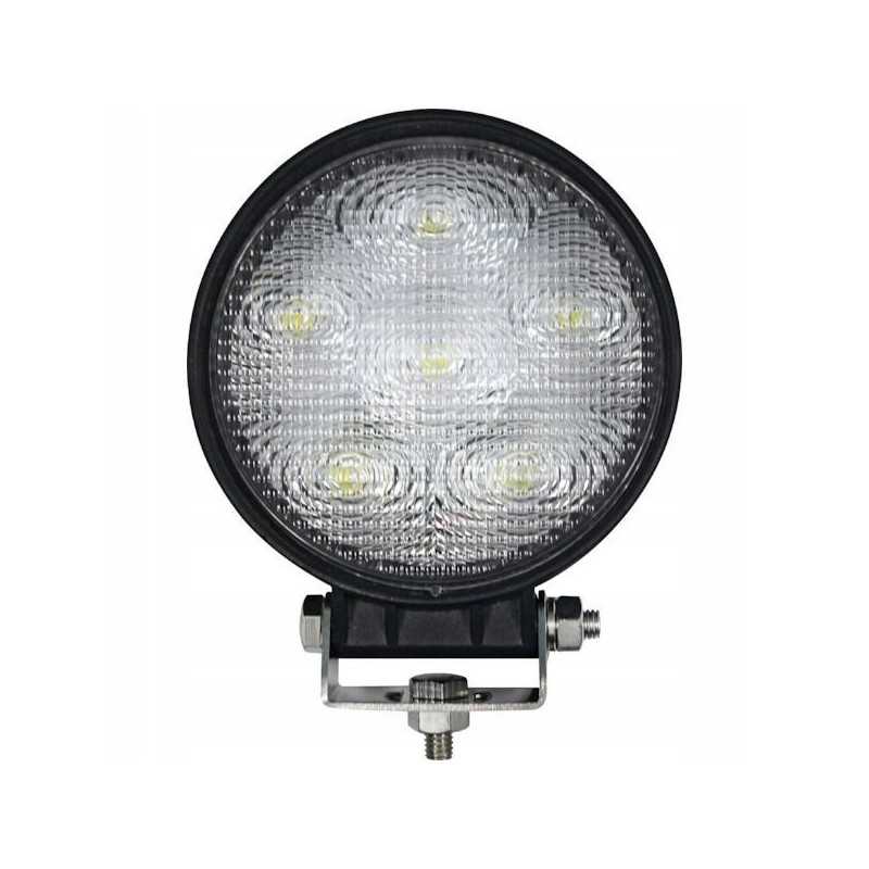 Halogeninė apvali LED darbo lempa 18w 1440lm 10 30