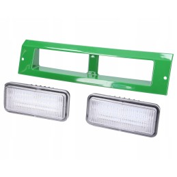 Dešinysis korpusas su John Deere LED darbo lempomis
