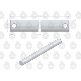 Atraminis kaištis mf3 mf4 originalus ursus 1867294m1