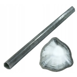 Išorinis trikampis vamzdis 52x3mm, ilgis 85 9m už