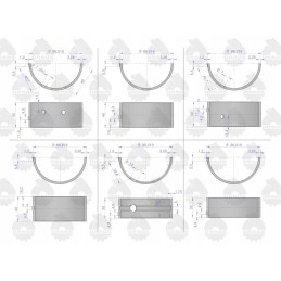 Pagrindinių guolių rinkinys n 0 75 iii pjūvis C 330