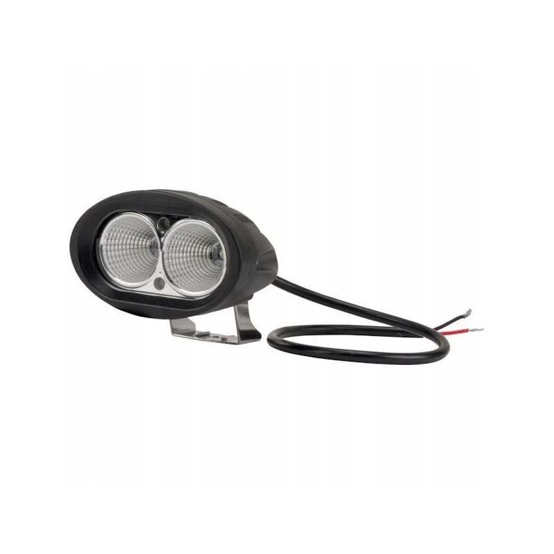 Halogeninė ovali LED darbinė lempa 20w 1800lm