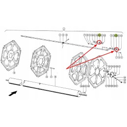 677876 00 plastikinė mova plačiam vamzdžiui