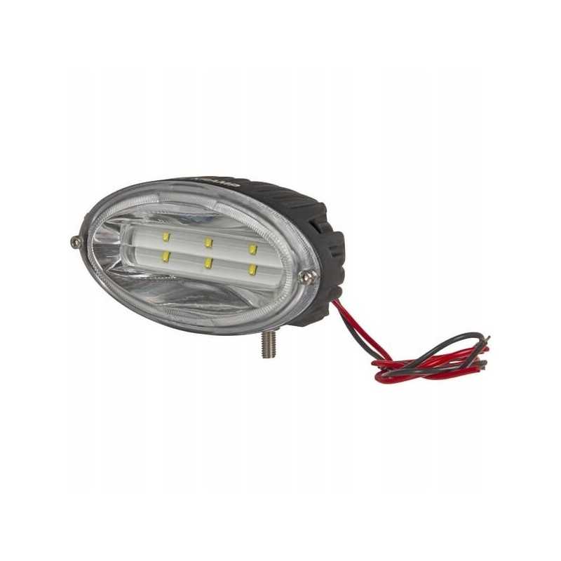 Halogeninė LED darbo lempa 30w 2400lm ovalus kramp