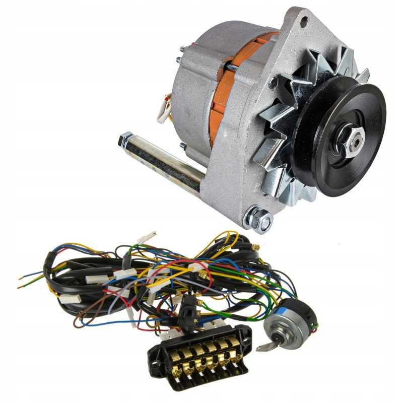 Generatorius su elektros instaliacija Ursus C 360