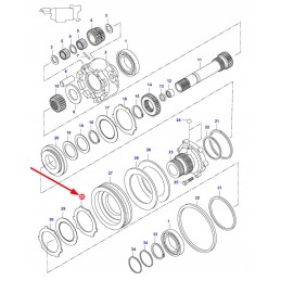 V70029900 sankabos slėgio plokštė