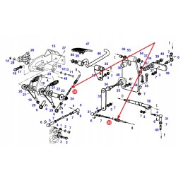 G816200022021 pėdos droselio trosas