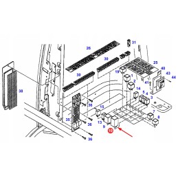 G117900020013 posūkio signalo relė