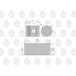 Originalus ursus mf4 variklio remonto komplektas