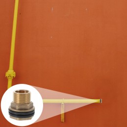 Plastikinė žarna, lanksčios žalvario jungiamosios detalės, PVC vamzdžiai