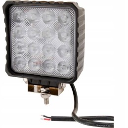 Halogeninė LED darbo lempa kvadratinė 48w 3840lm 10 30