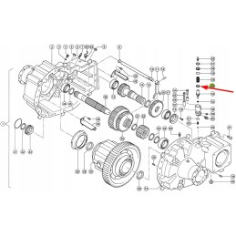 218669 0 pavarų dėžės korpuso žiedas