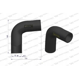 John Deere L61991 Warynski radiatoriaus žarna