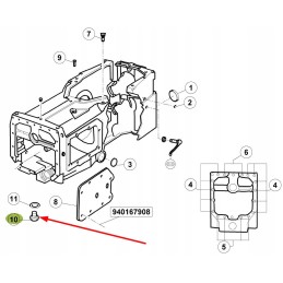 6005028285 galinės ašies alyvos išleidimo kaištis
