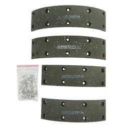 Stabdžių kniedės trinkelės 4 vnt Ursus C 330 Andoria mot