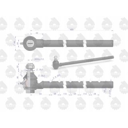 Ilgas sujungimas be sriegio 46635660 c 360 originalus