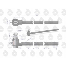 Ilgas sujungimas be sriegio 46635660 originalus