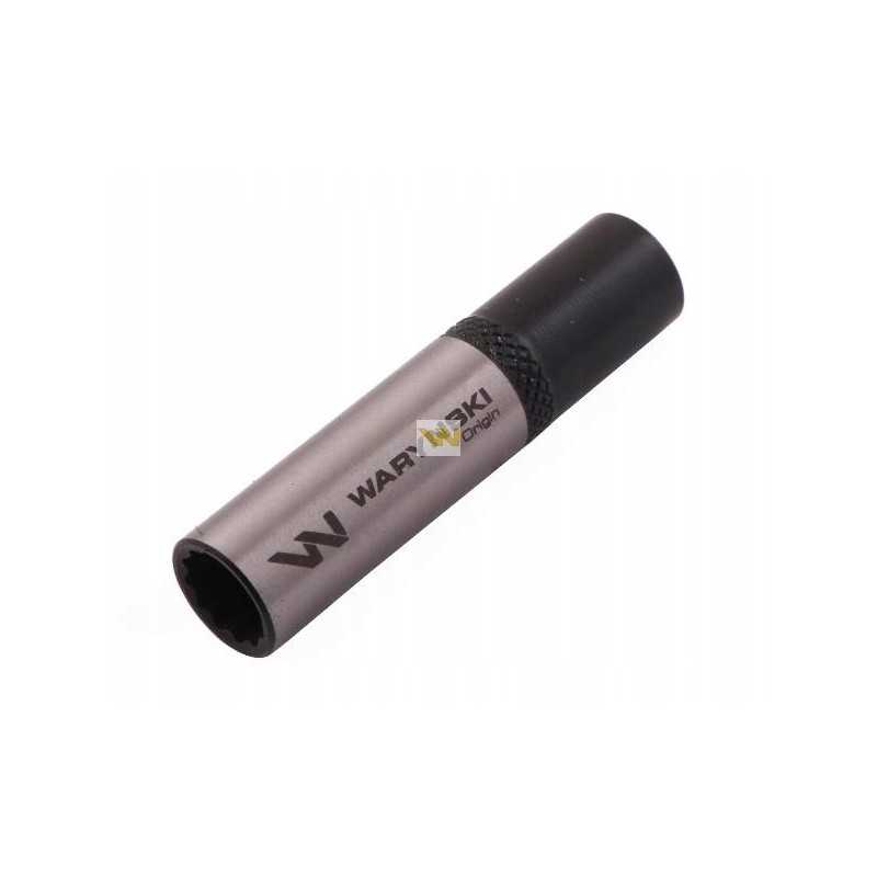 Dodekaedrinis lizdas 1 4 9 mm ilgio crv50bv30