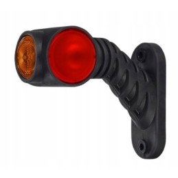 Kampinis gabaritinis žibintas ant strėlės, 12 24v, kairėje