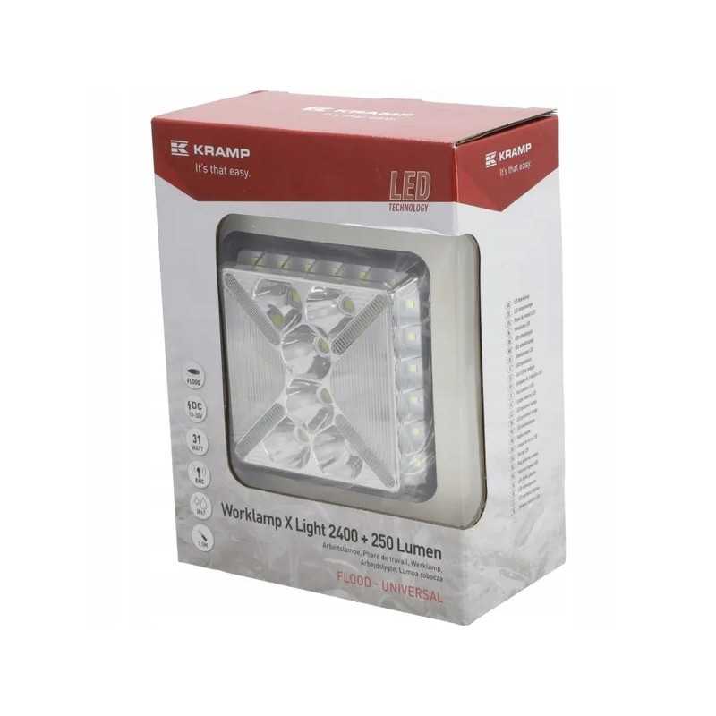 La10505 darbo lempa x 31w 2400 250 liumenų kramp