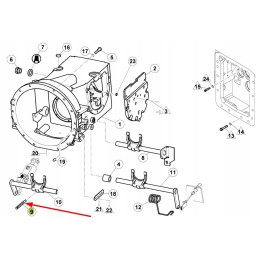 0010364041 sankabos šakės kaištis