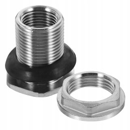 Jungiamosios detalės žarnoms, bakų jungtys, vandens pertvara