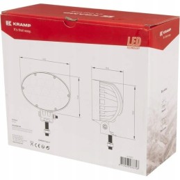 Halogeninė LED darbo lempa 65w 5200lm ovali Kramp