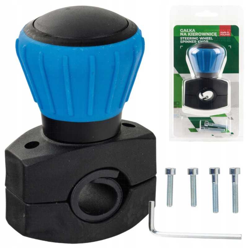 Mėlyna guolio rankenėlė, skersmuo 52 mm