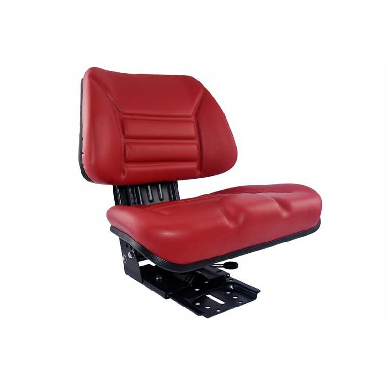 PVC padalinta sėdynė ursus c 330 c 360 mf raudona