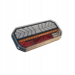 2x LED galinis kombinuotas žibintas, neoninė priekaba